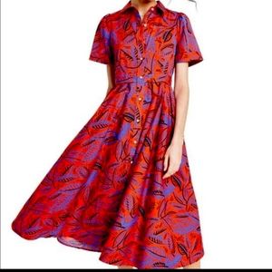 Alexis for Target Leaf Print Dress, sz 1x